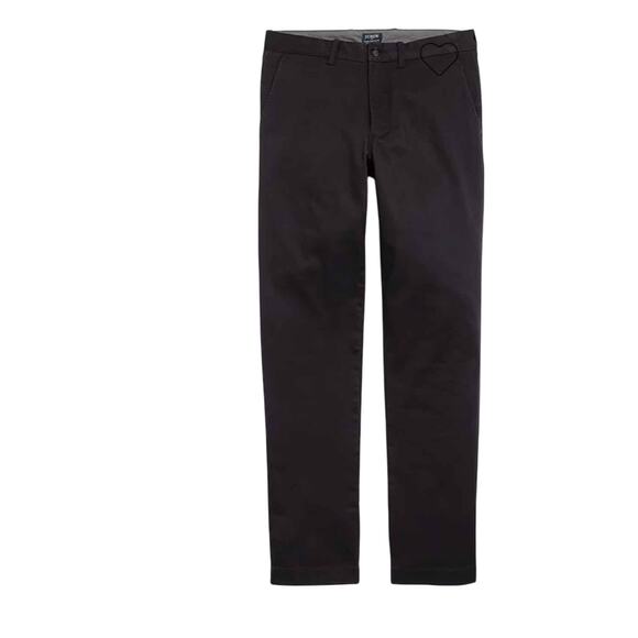 J. Crew Factory Straight Fit Flex Chino Pants Black Size 34x30 Casual Work Wear - Picture 2 of 11
